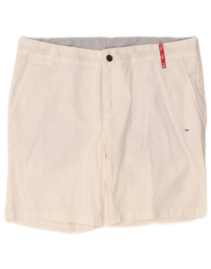 Fila Herre Chino Shorts Medium W32 Hvid