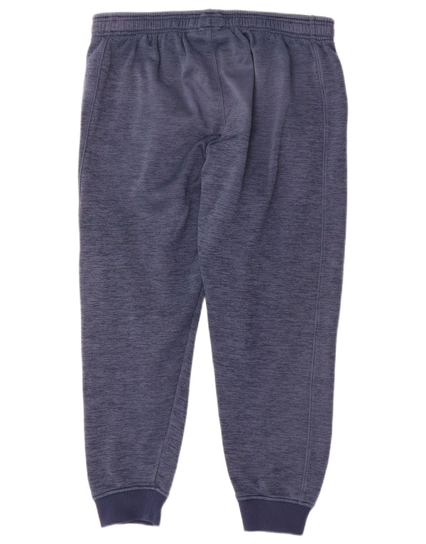Under Armour Herre Cold Gear Træningsdragt Bukser Joggers Large Blue Flecked