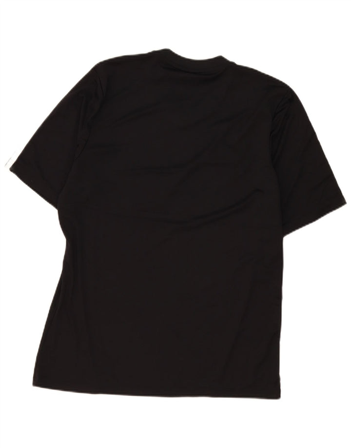 Adidas Herre Climalite T-Shirt Top Stor Sort Polyester