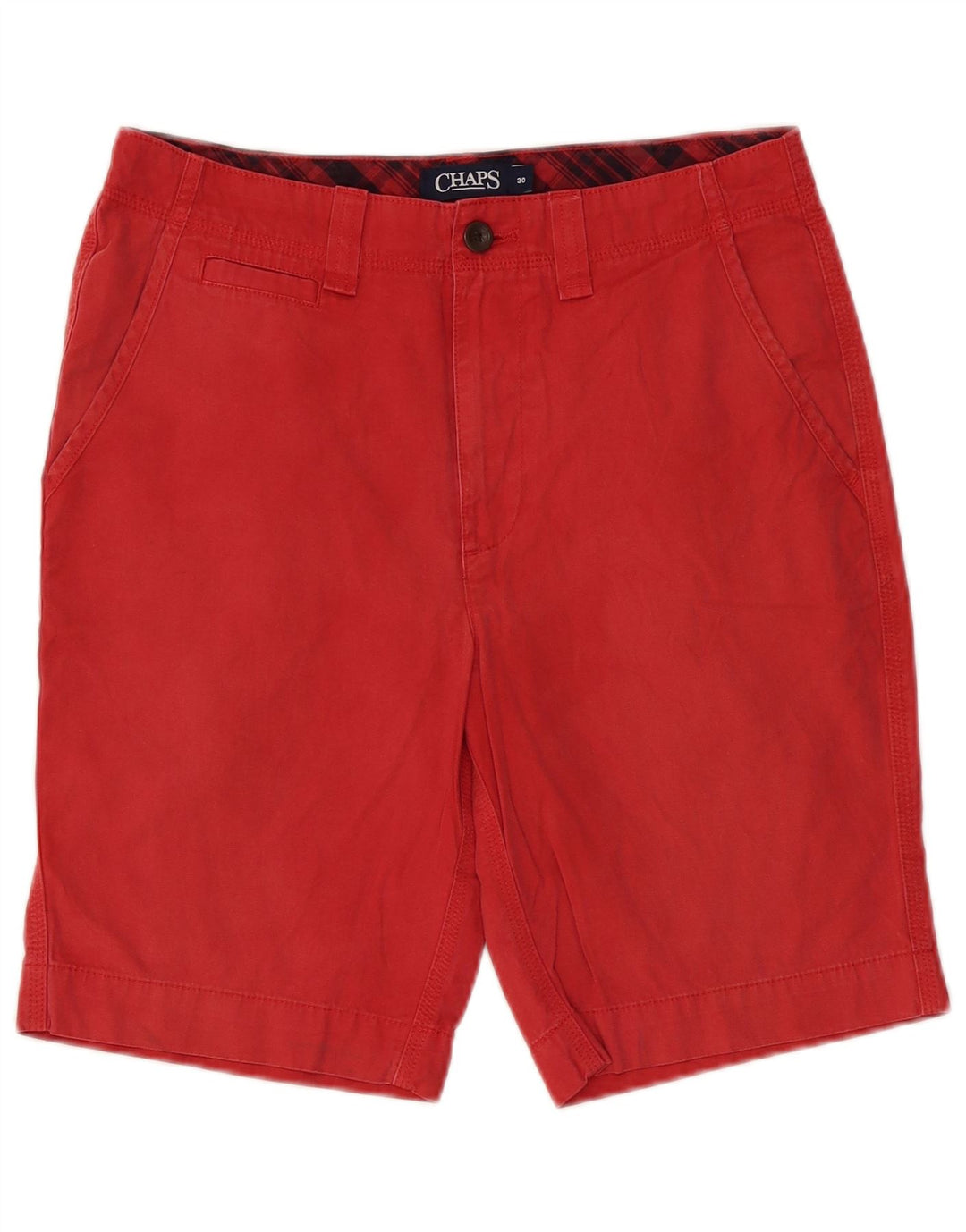 CHAPS Chino Shorts til mænd W30 Medium Rød Bomuld