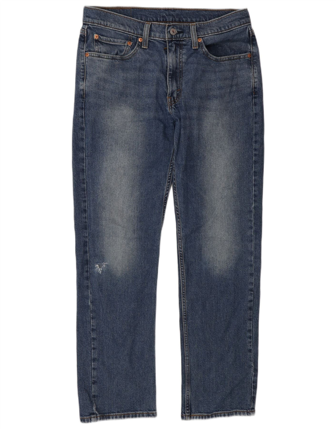 Levi's Herre 514 Straight Jeans W32 L30 Blå Bomuld