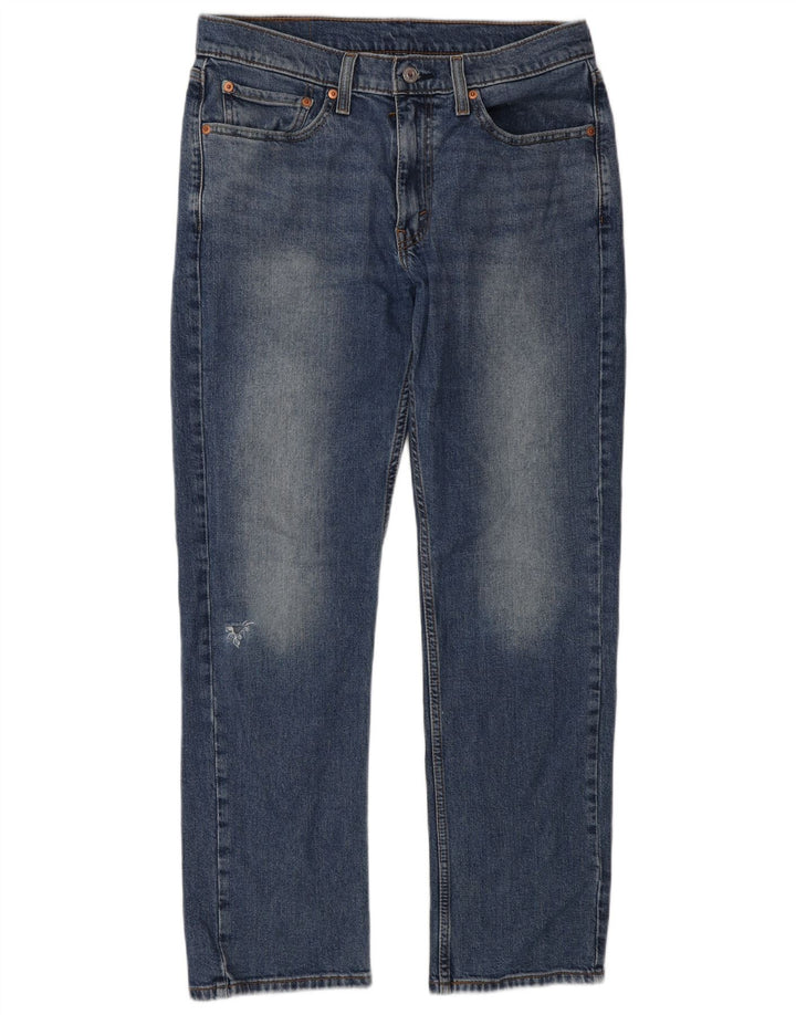 Levi's Herre 514 Straight Jeans W32 L30 Blå Bomuld