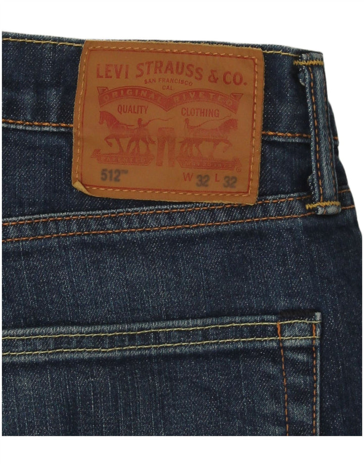 Levi's Herre 512 Slim Tapered Jeans W32 L29 Blå