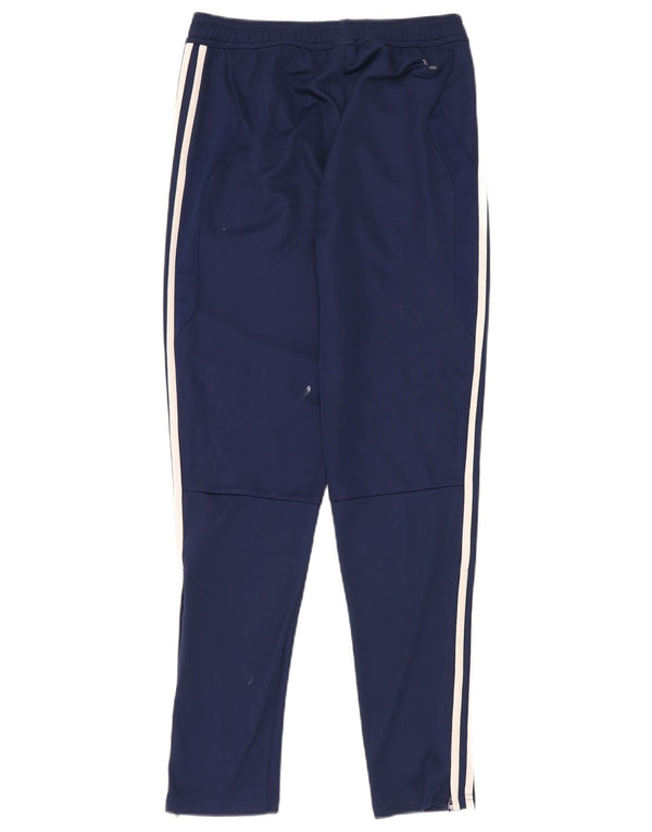 Adidas Boys Climacool Træningsdragt Bukser Joggers 13-14 år Marineblå