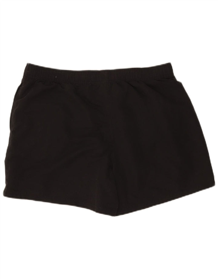 Reebok Herre grafiske sportsshorts store sorte polyester