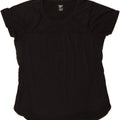 REEBOK Womens T-Shirt Top UK 18 XL Black Polyester Vintage Reebok and Second-Hand Reebok from Messina Hembry 