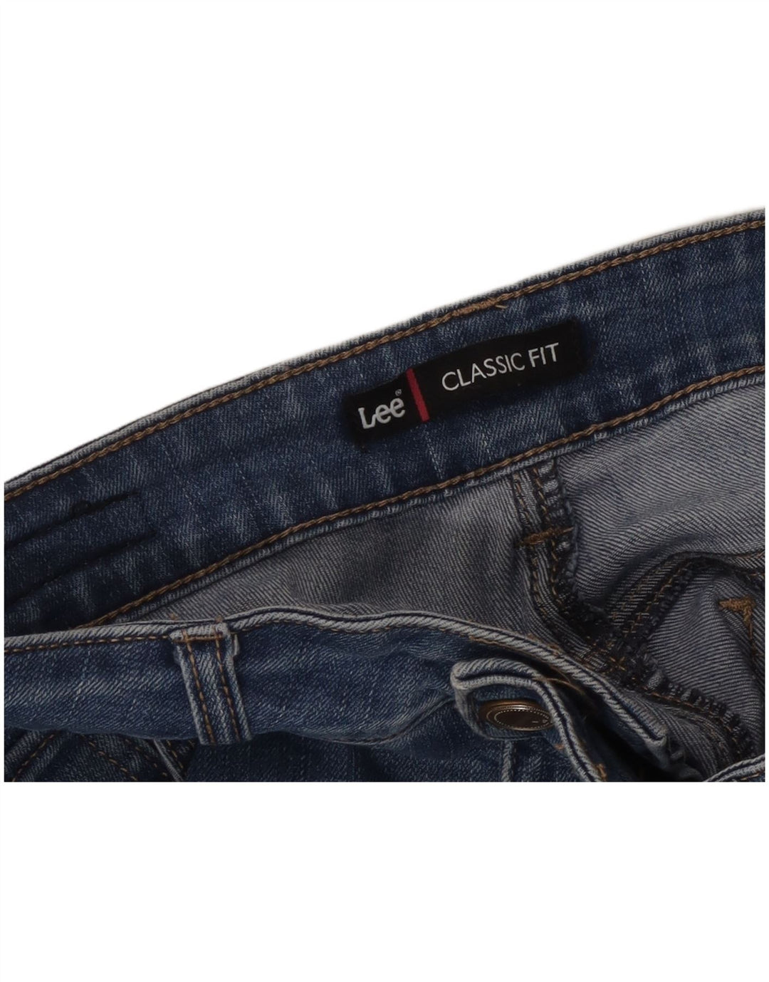 Lee Dame Classic Fit Straight Jeans W32 L29 Blå