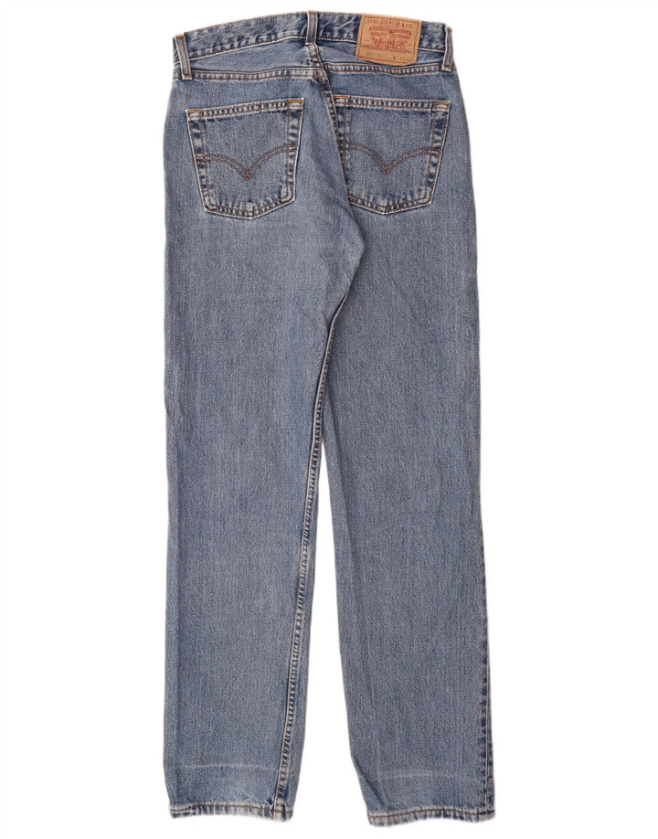 LEVI'S Herre 517 Straight Jeans W30 L32 Blå Bomuld