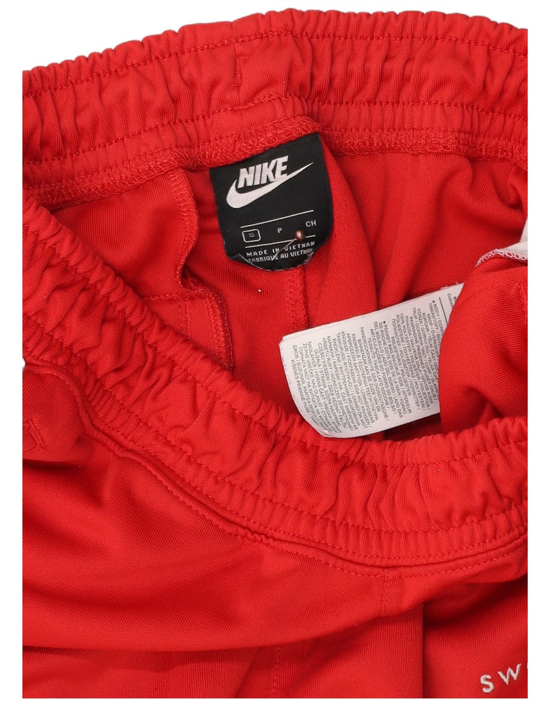 Nike Swoosh træningsdragtbukser til mænd Små røde Colourblock Polyester