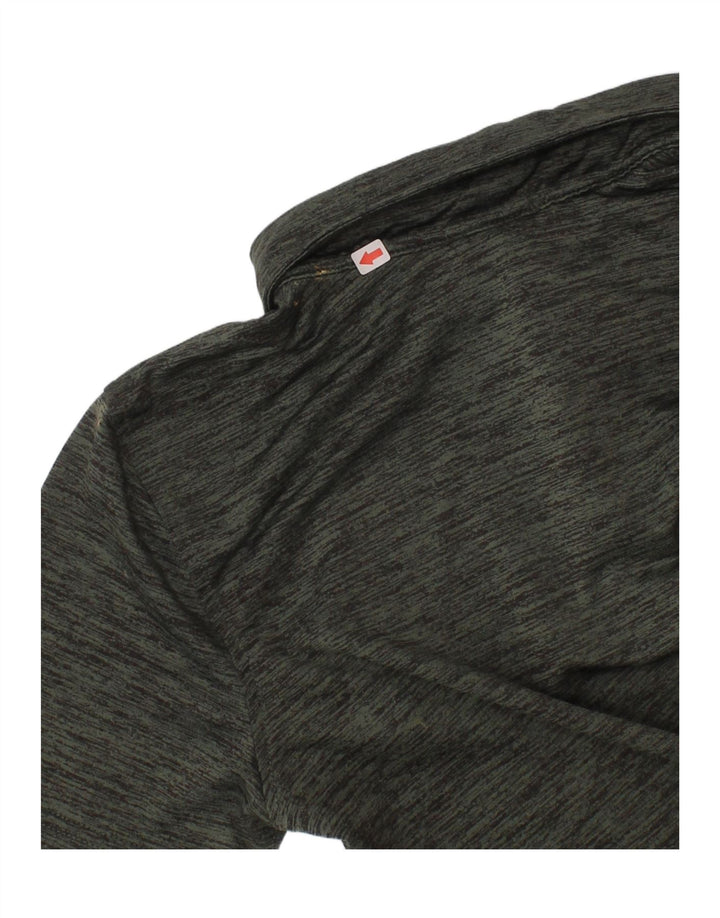 Puma Boys Polo Shirt 7-8 år Lille Grøn Flecked Polyester