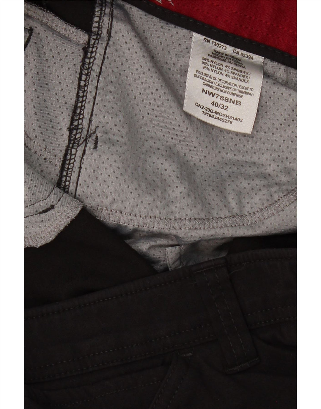 WRANGLER Womens Straight Cargo Trousers W40 L26 Black Nylon Vintage Wrangler and Second-Hand Wrangler from Messina Hembry 