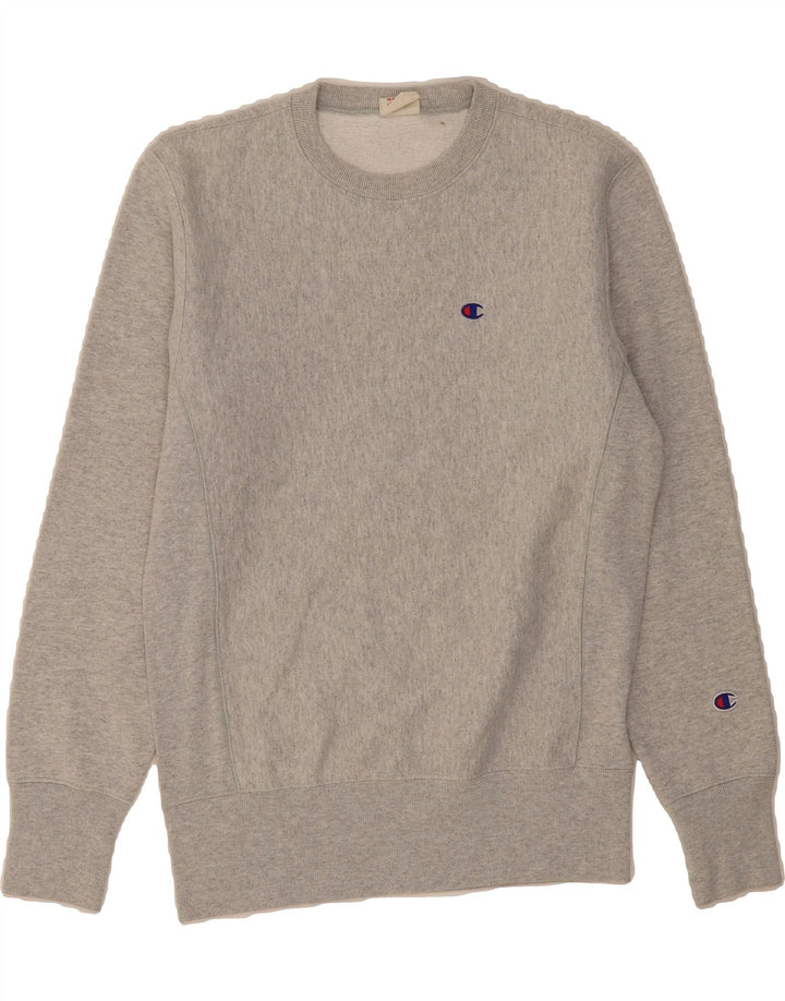 CHAMPION Mens Sweatshirt Jumper Medium Grey Cotton Vintage Champion and Second-Hand Champion from Messina Hembry 