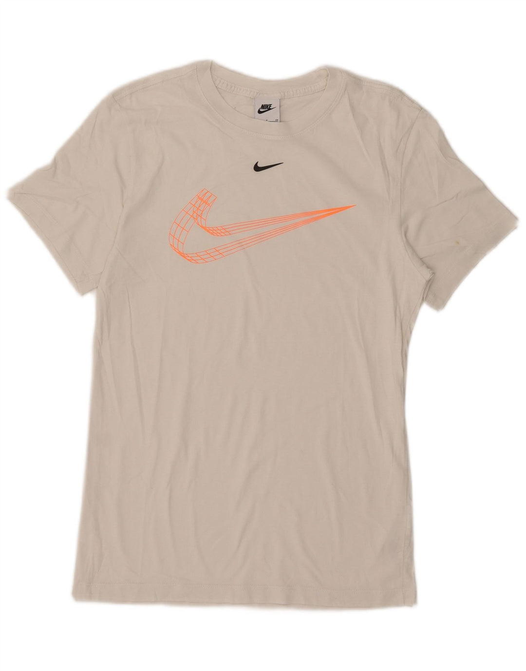 Nike grafisk t-shirt top til mænd, lille hvid bomuld