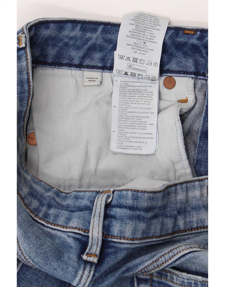 G-Star Dame Kate Straight Jeans W26 L26 Blå Bomuld