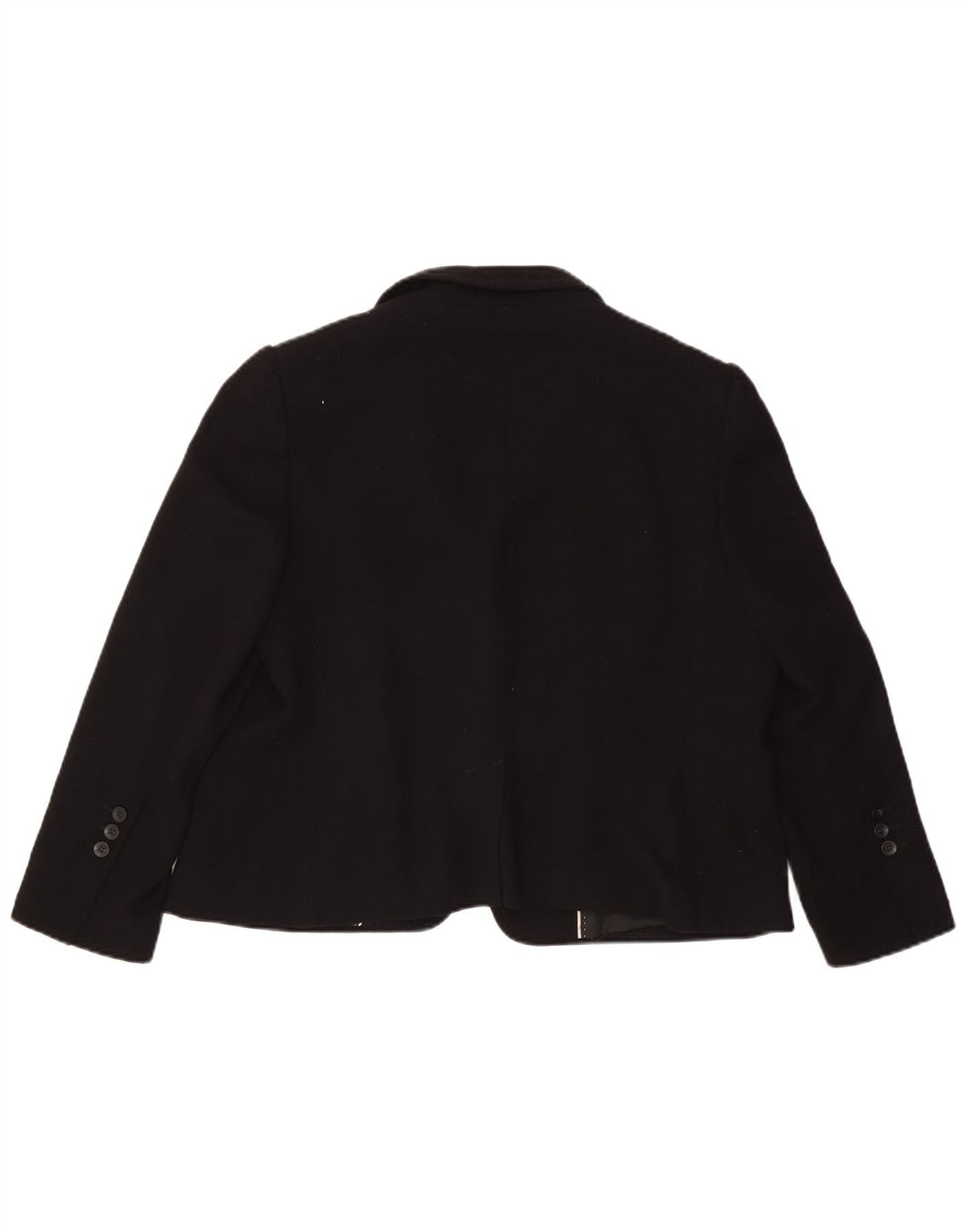 Marks & Spencer Dame 1 Knap Blazer Jacket UK 22 3XL Sort