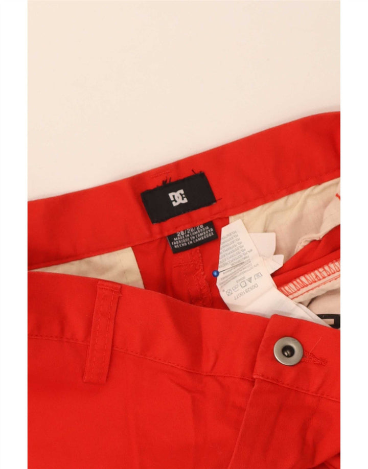 DC Bermuda Shorts til mænd W28 Små røde bomuld