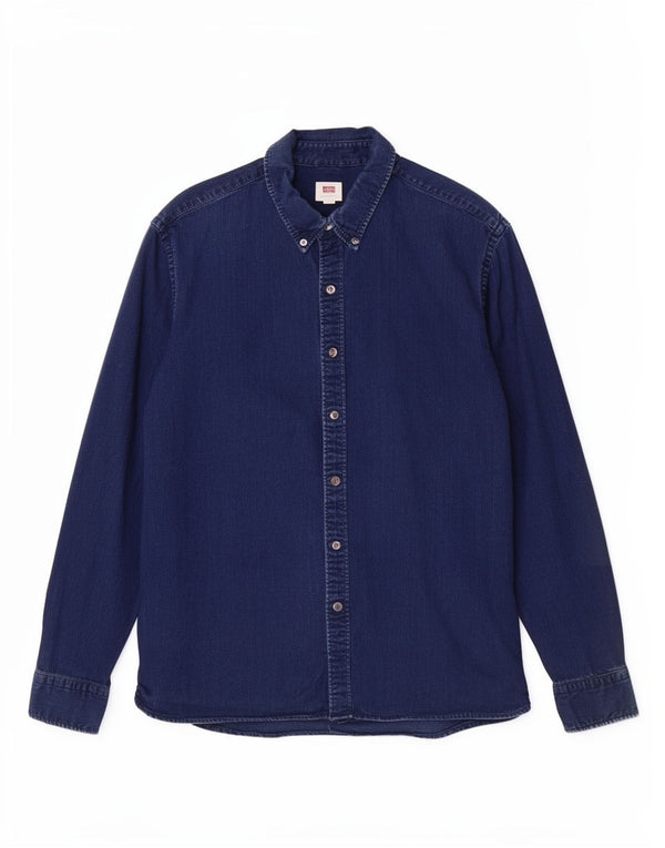 Levi's Herre Denim Shirt XL Blå Bomuld