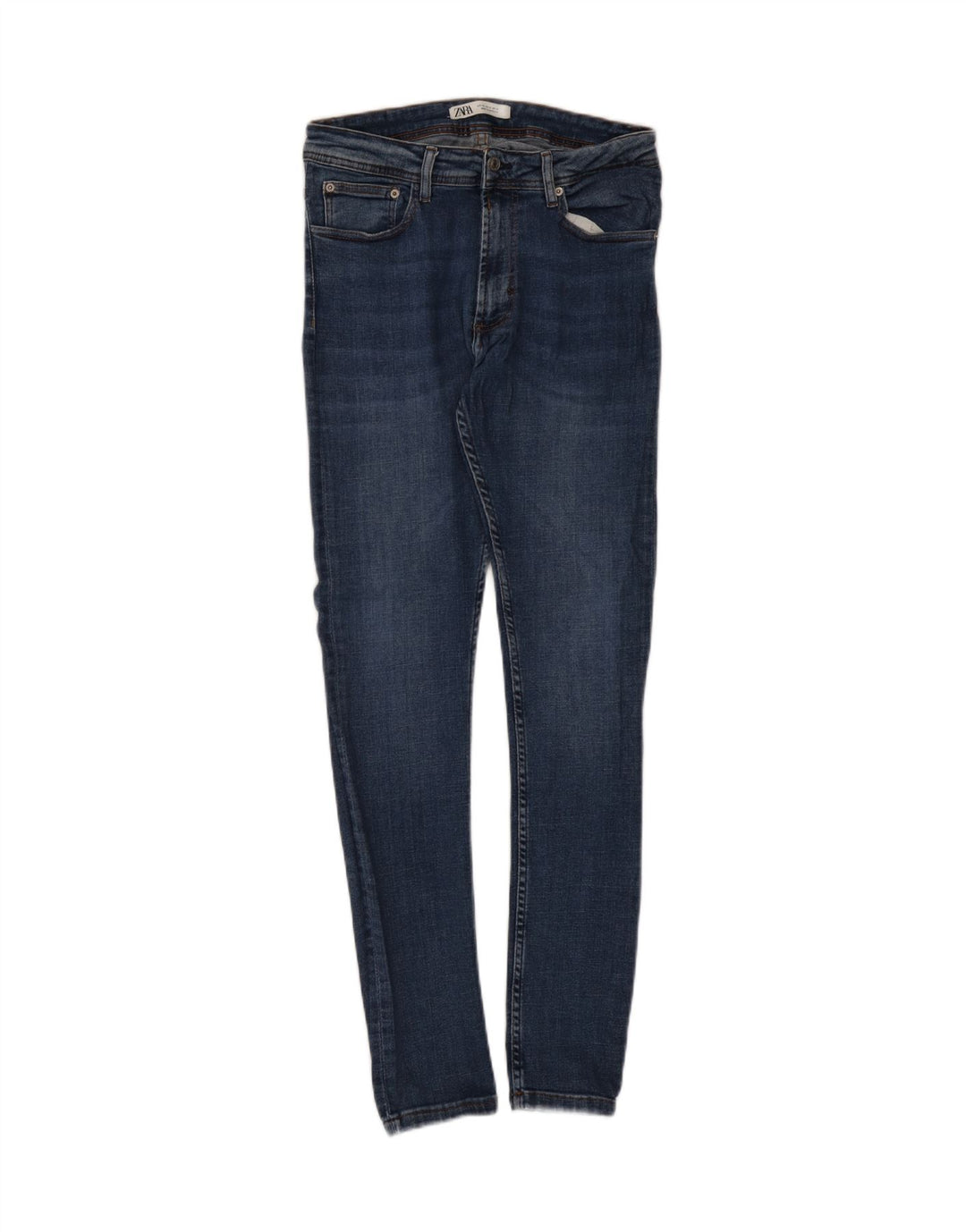 Zara Herre Skinny Jeans EU 40 Medium W31 L30 Blå