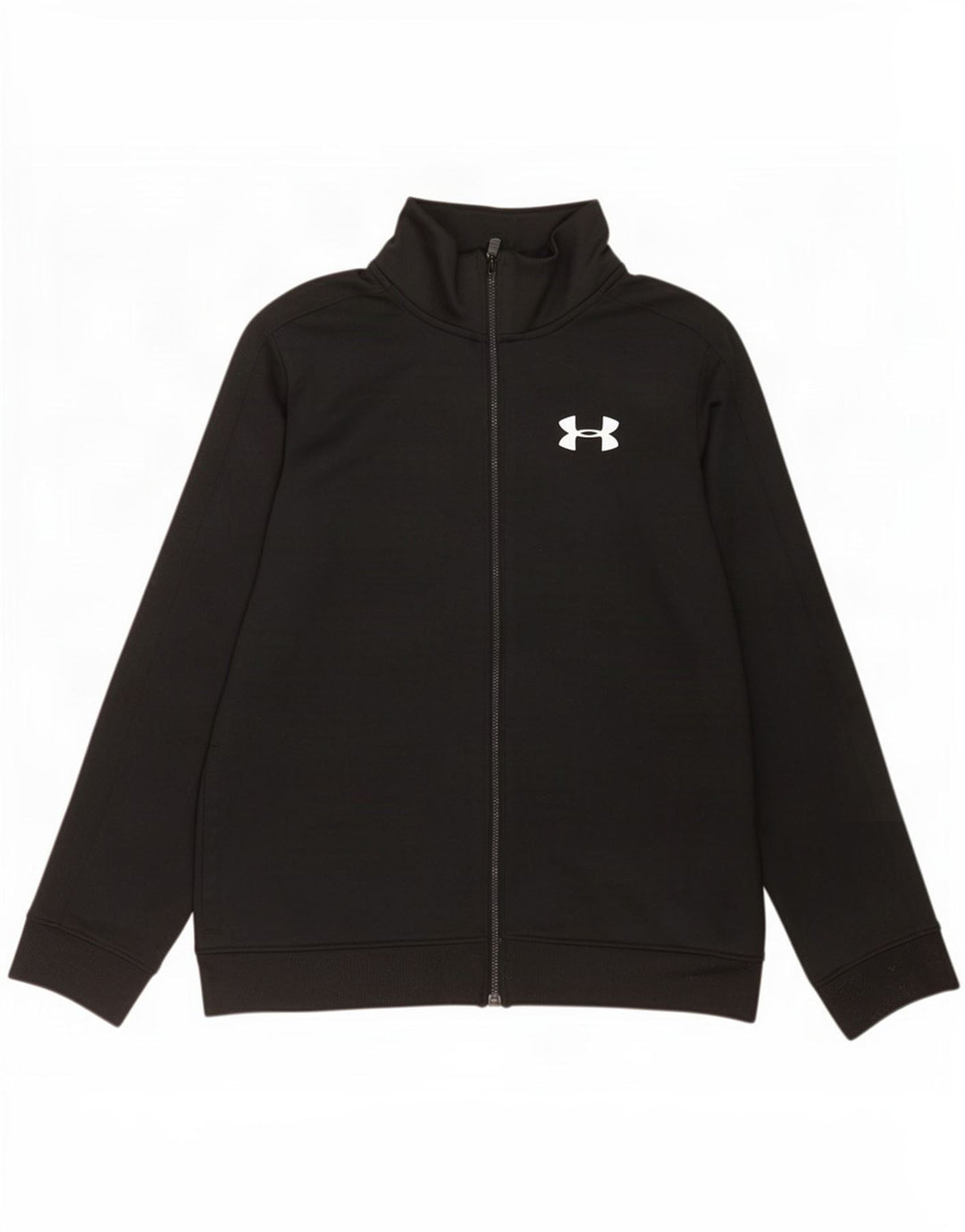 Under Armour Boys Træningsdragt Topjakke 11-12 År Stor Sort Polyester