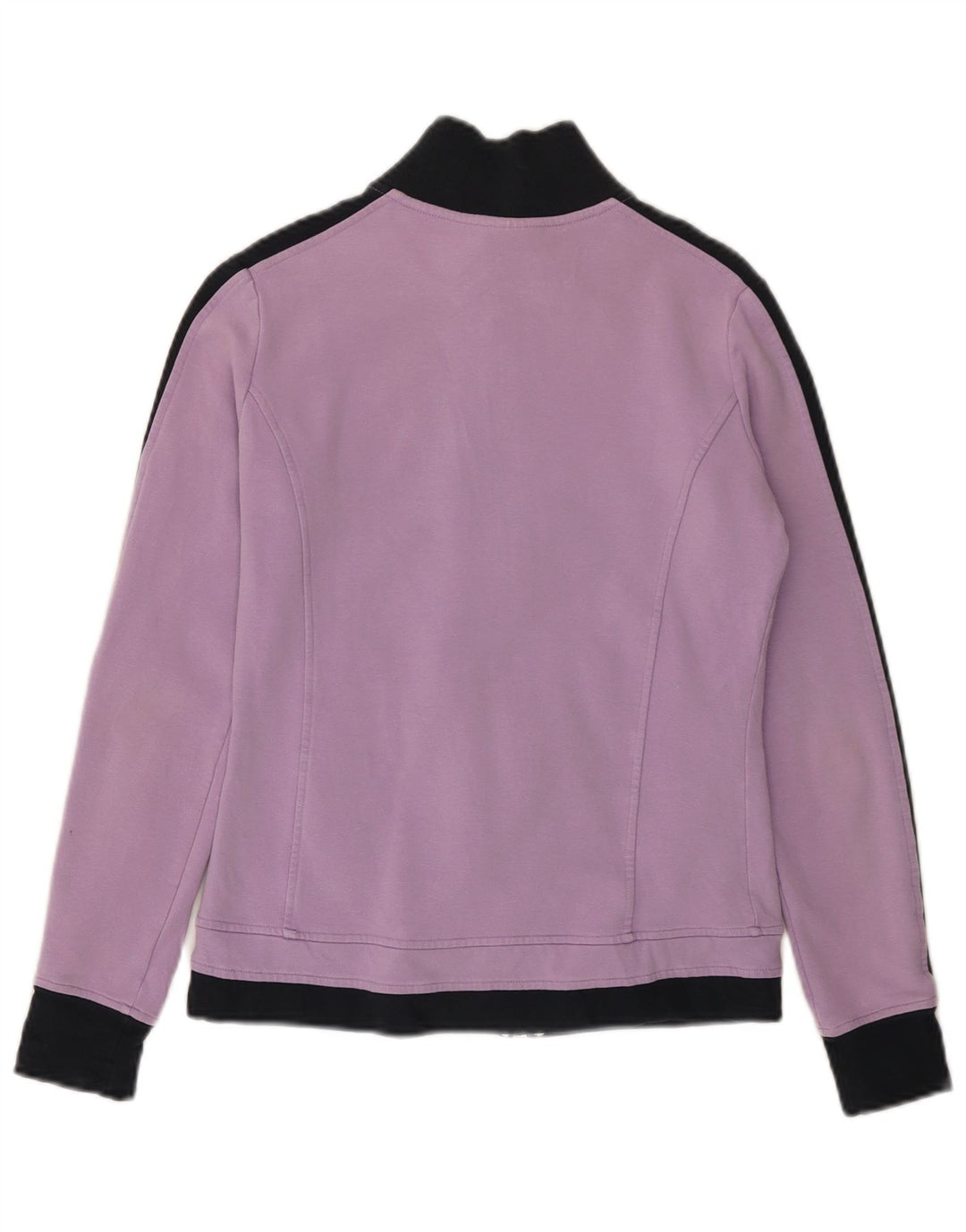 CHAMPION Womens træningsdragt Topjakke UK 12 Medium Lilla Colourblock