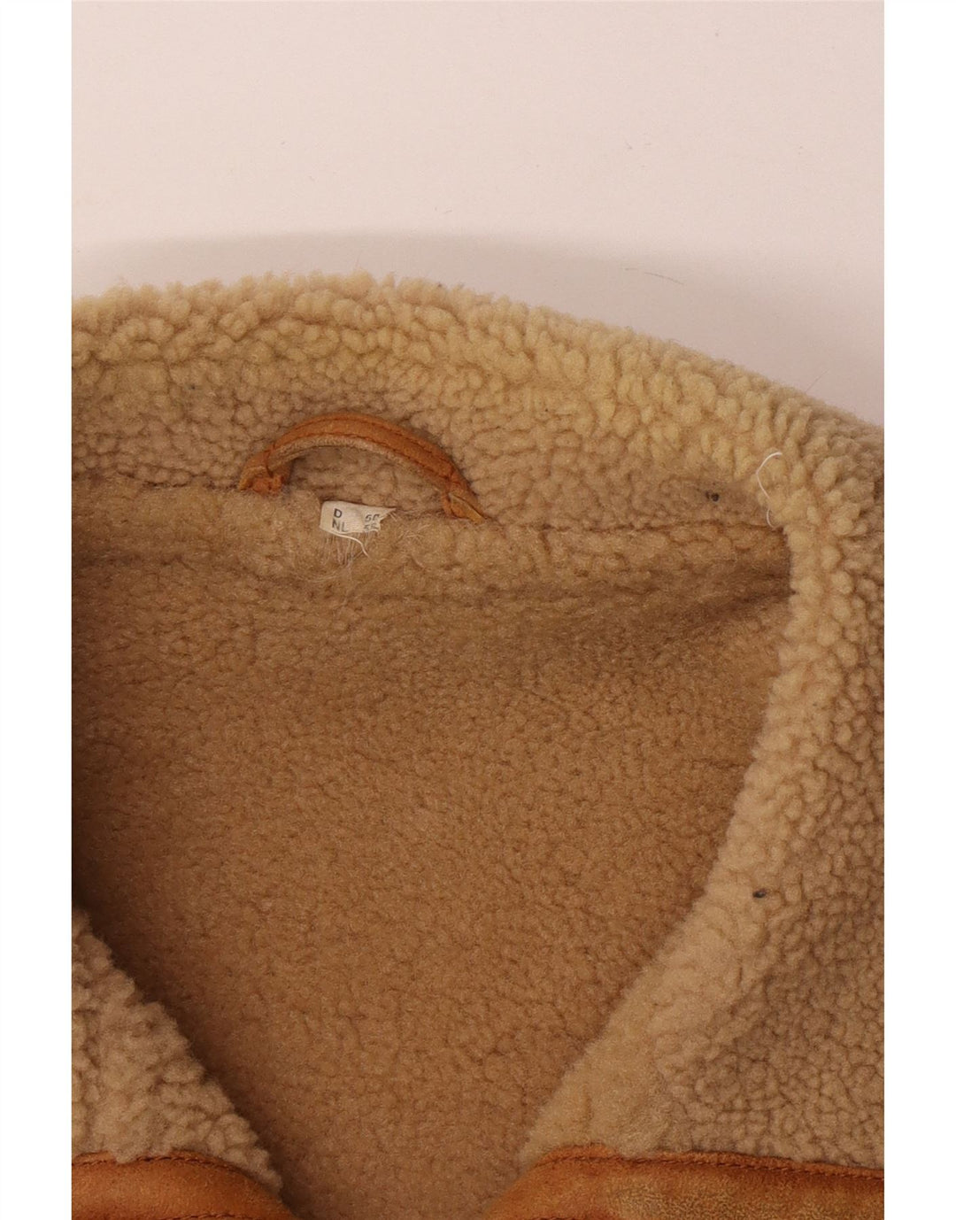 David Moore Herre Shearling Jacket EU 50 Large Brown Shearling