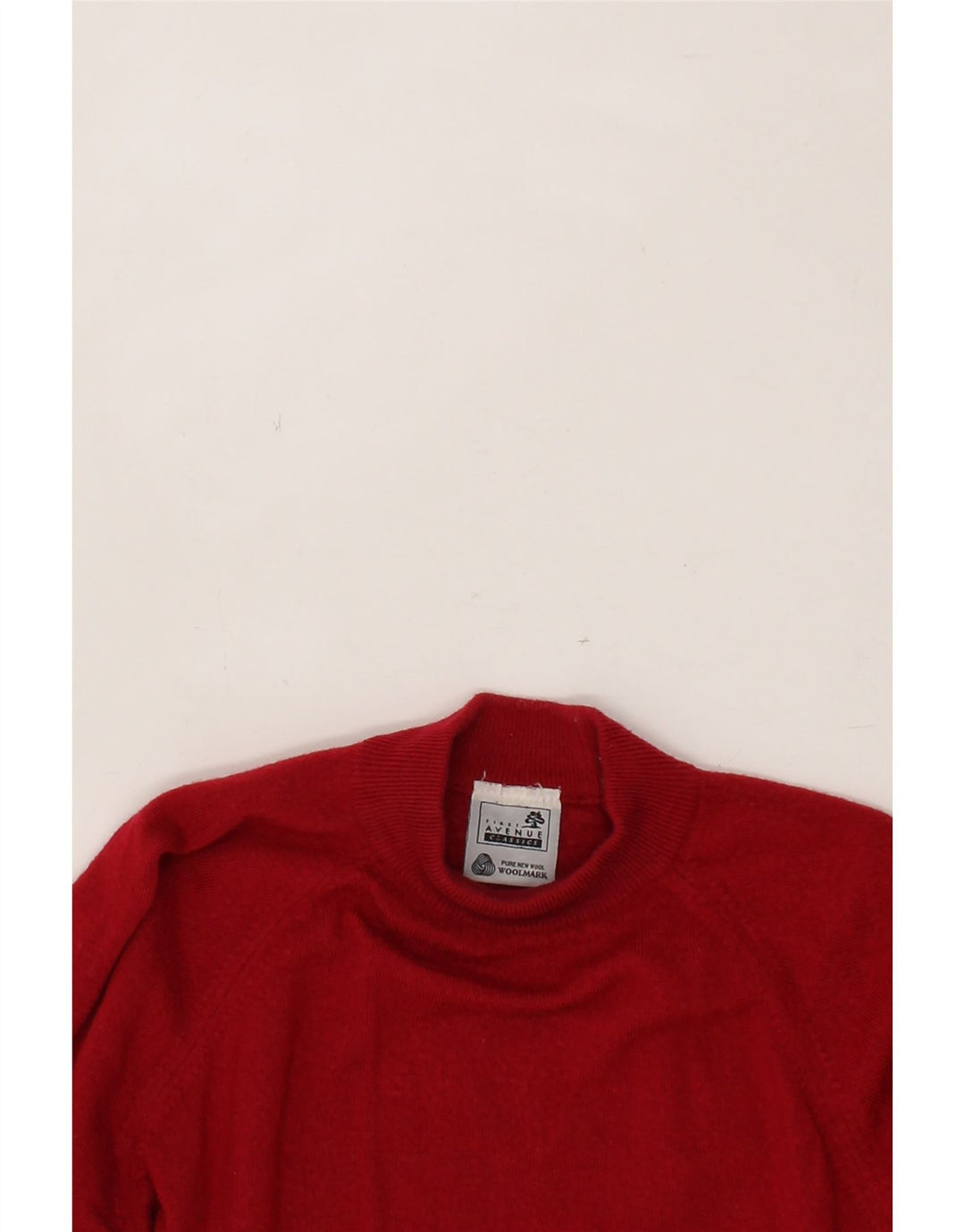 AVENUE Boys Turtle Neck Jumper Sweater 11-12 Years Red Vintage Avenue and Second-Hand Avenue from Messina Hembry 