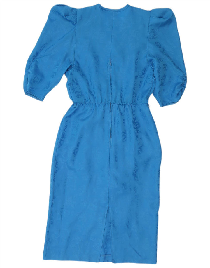 YESSICA slå-om-kjole til kvinder EU 38 Medium Blue Floral Polyester