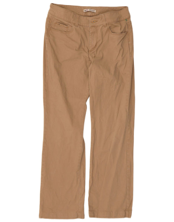 Lee Womens Slender Secret Casual Bukser US 10 Large W32 L29 Beige