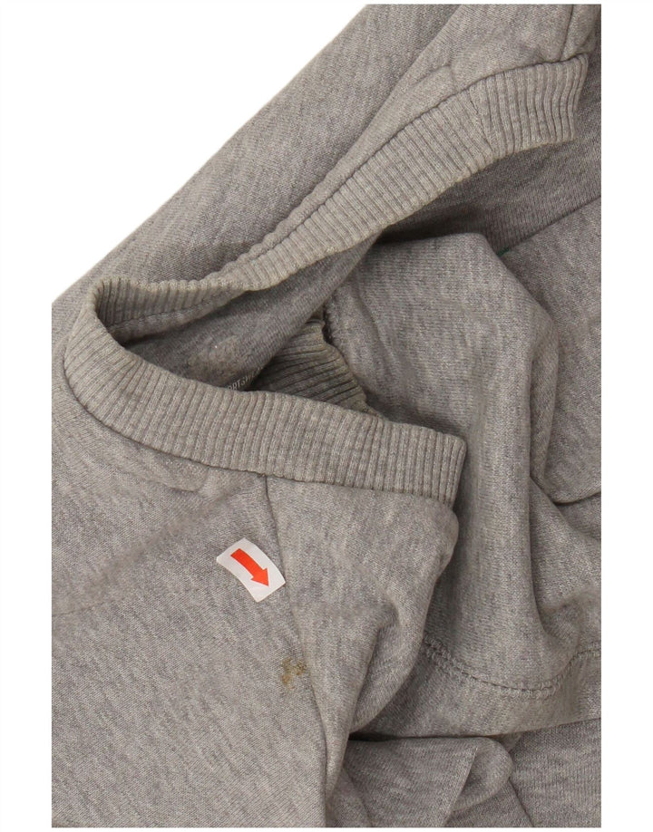 NIKE Mens Sweatshirt Jumper UK 38/40 Medium Grey Colourblock Cotton