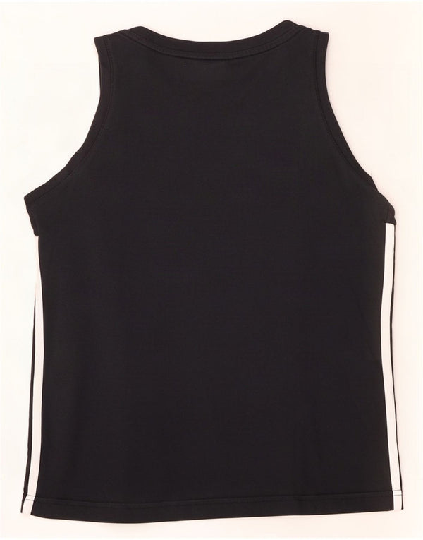 Adidas Womens Climalite Vest Top UK 12/14 Medium Black Cotton