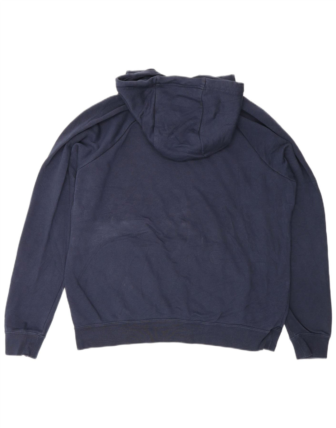 Nike Dame Hættetrøje UK 14 Medium Navyblå Bomuld