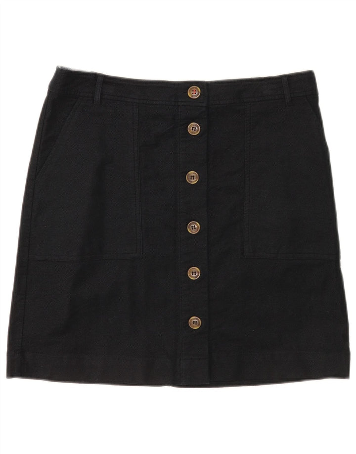White Stuff Dame Mini-nederdel UK 12 Medium W32 Navy Blue Polyester