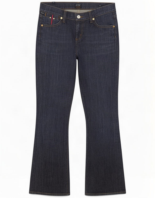 Citizens Of Humanity Dame Bootcut Jeans W25 L28 Navy Blue Cotton