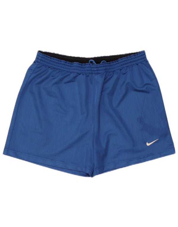 Nike Mens Sport Shorts UK 42/44 Large Blue Polyester