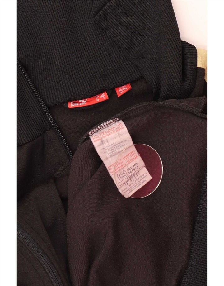 Puma Grafisk træningsdragt topjakke til kvinder UK 14 Medium Sort Colourblock