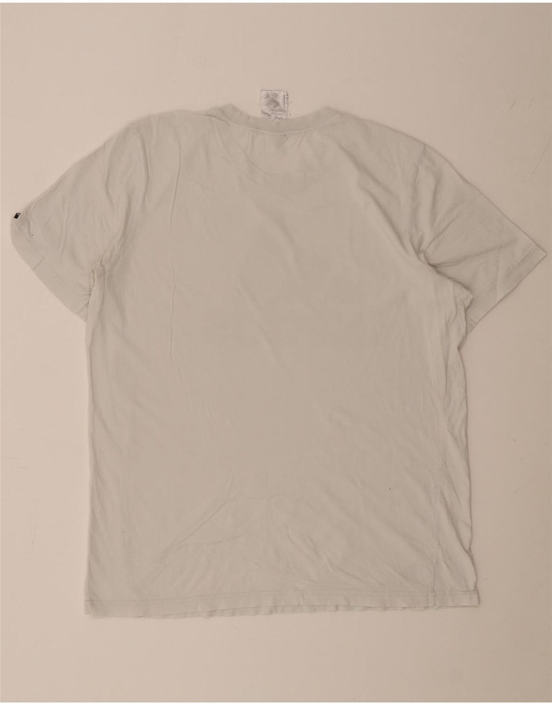 ADIDAS Grafisk T-shirt top til mænd Stor hvid bomuld