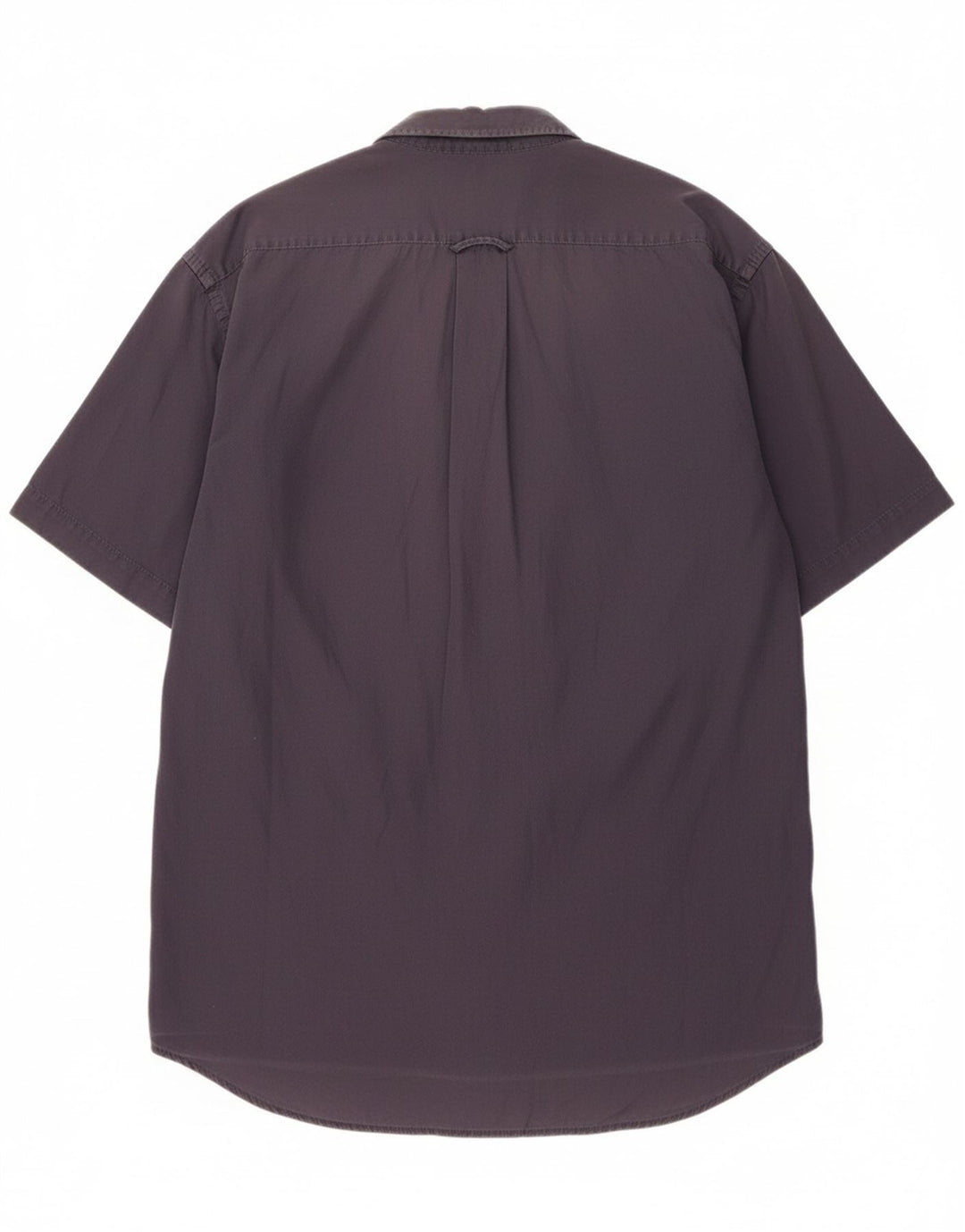 NORTH SAILS Mens Short Sleeve Shirt Large Navy Blue Cotton