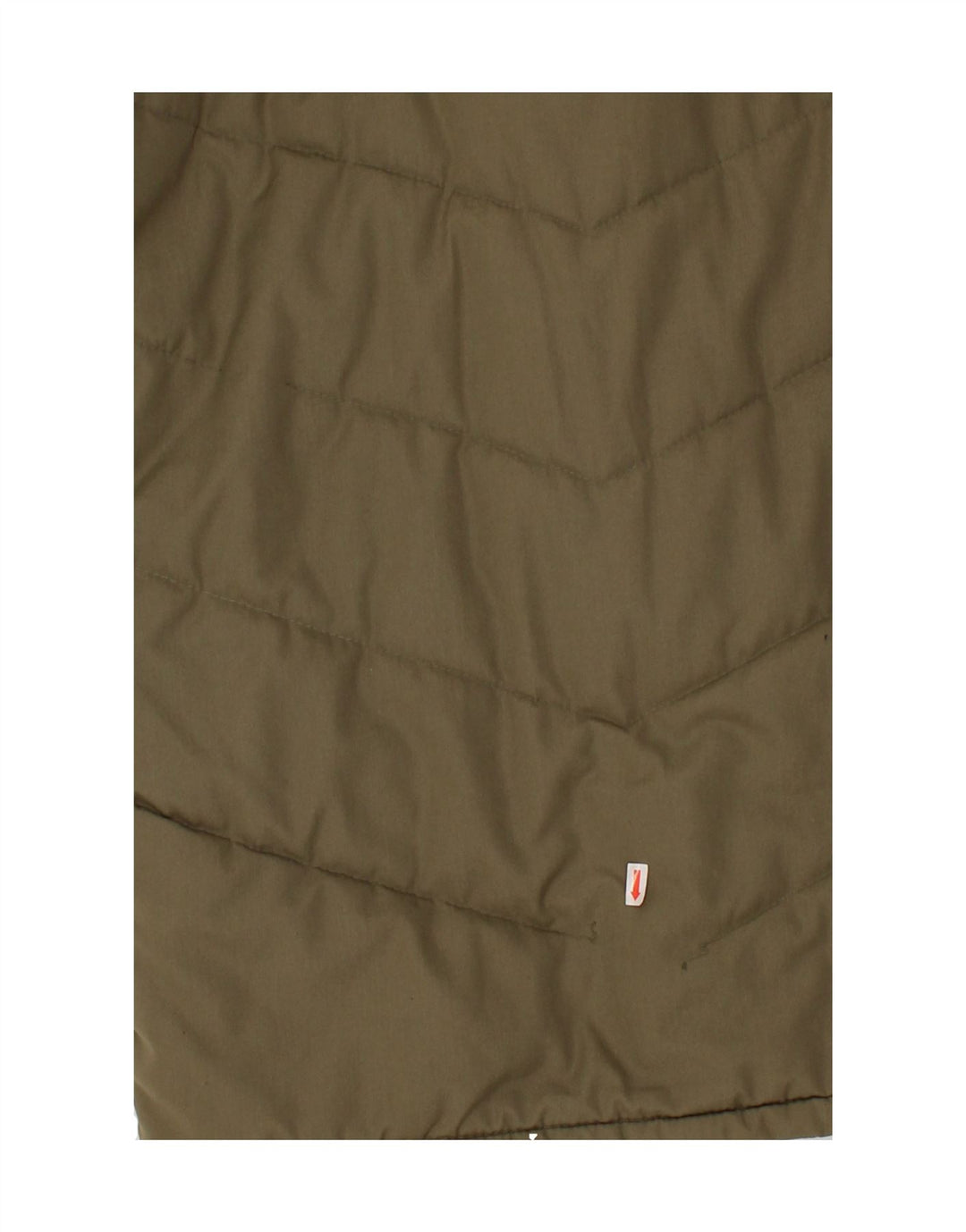 VINTAGE Mens Parka Jacket UK 36 Small Khaki Polyester Vintage Vintage and Second-Hand Vintage from Messina Hembry 