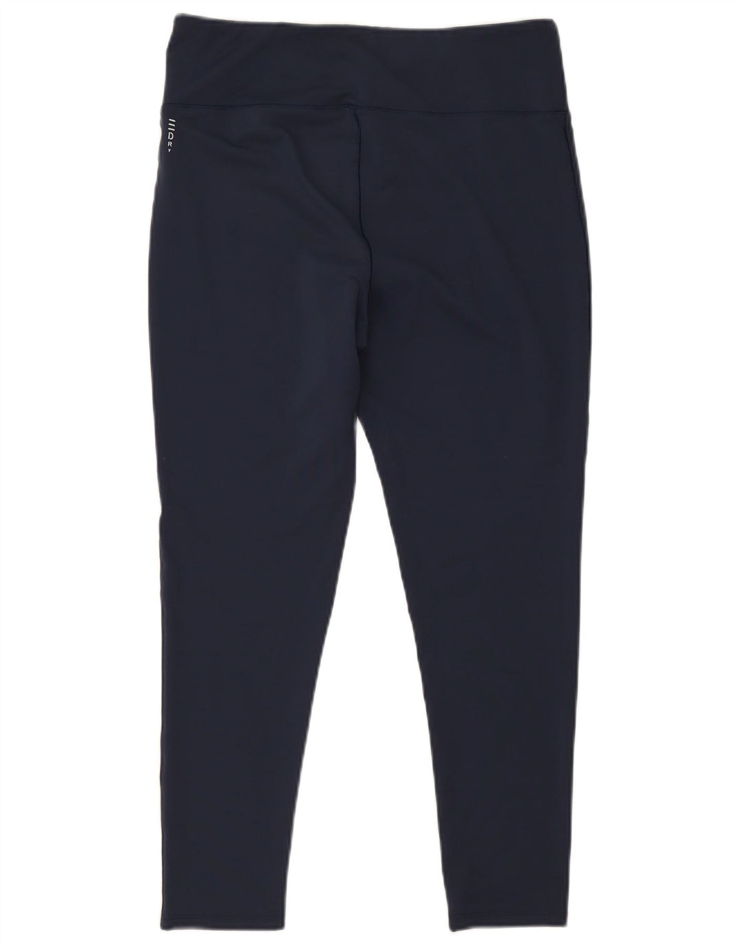 Esprit Womens Graphic Crop Leggings UK 14 Large Navy Blue Polyester