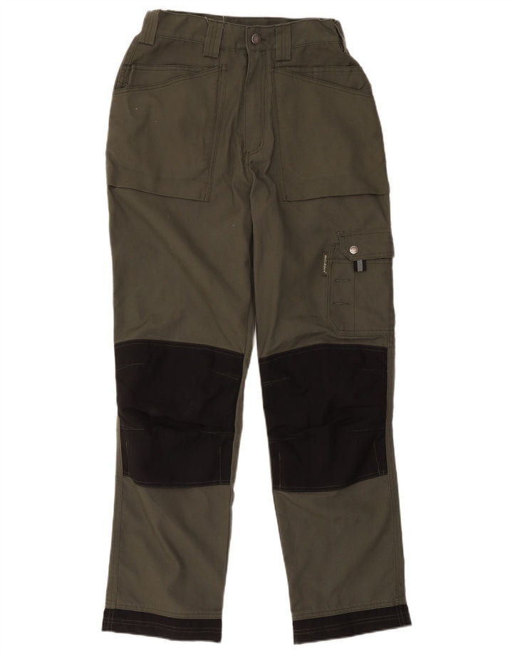 Dickies Straight Cargo bukser til mænd W28 L31 Khaki Colourblock Polyester