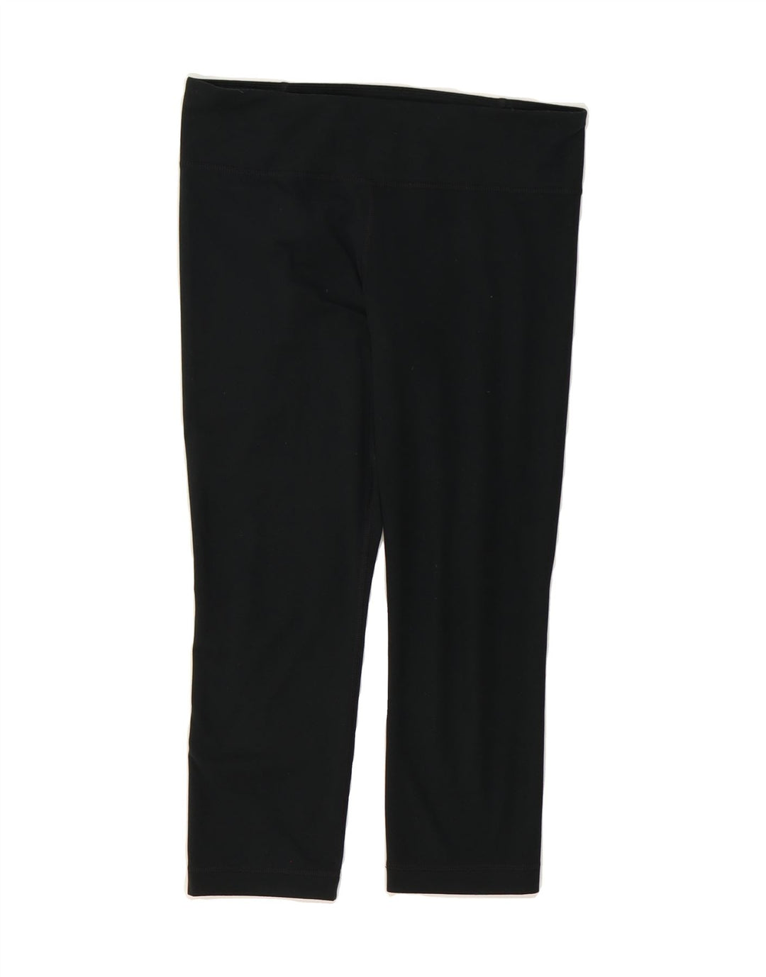 UNDER ARMOUR Womens Capri Leggings UK 10 Small Black Polyester Vintage Under Armour and Second-Hand Under Armour from Messina Hembry 
