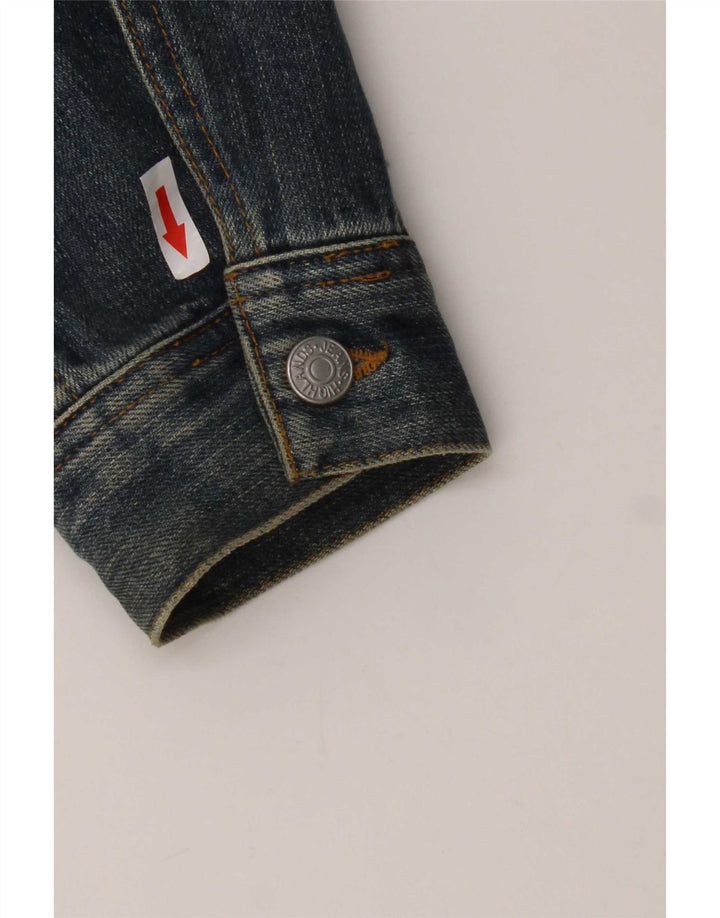 High Lands Herre denimjakke UK 38 Medium Blue Cotton