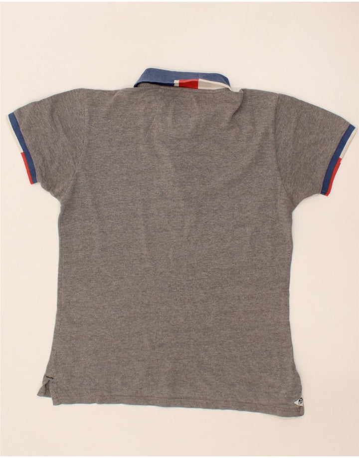 NORTH SAILS Mens Polo Shirt Medium Grey Cotton Vintage North Sails and Second-Hand North Sails from Messina Hembry 