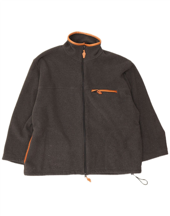 Orvis Træningsdragt til mænd, topjakke, stor grå polyester