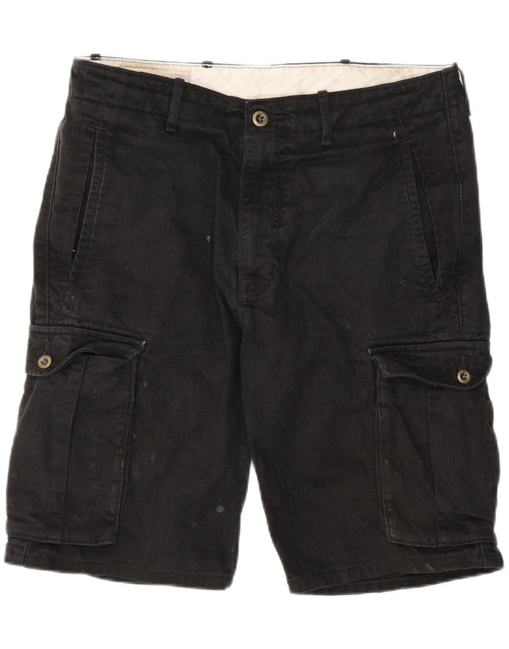 Levi's Herre Cargo Shorts W32 Medium Sort Bomuld