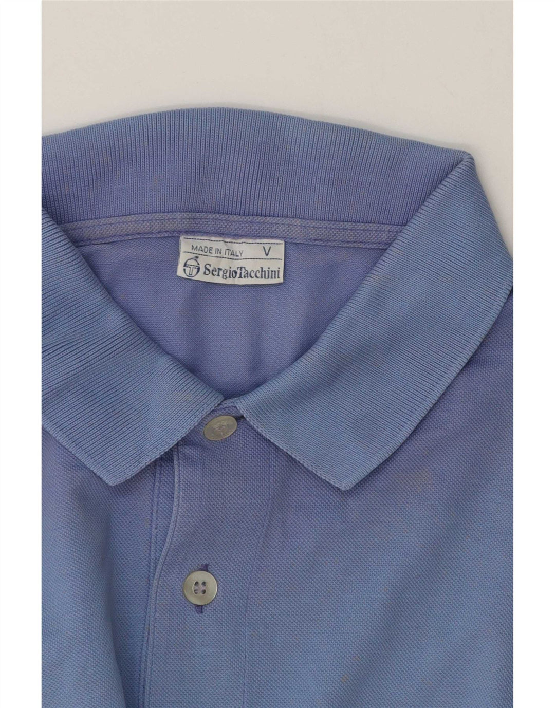 Sergio Tacchini herre poloskjorte stor blå