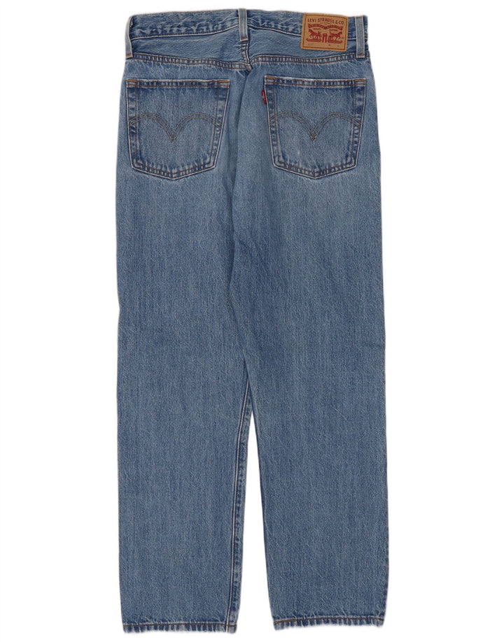 Levi's Dame 501 Straight Jeans W27 L26 Blå Bomuld