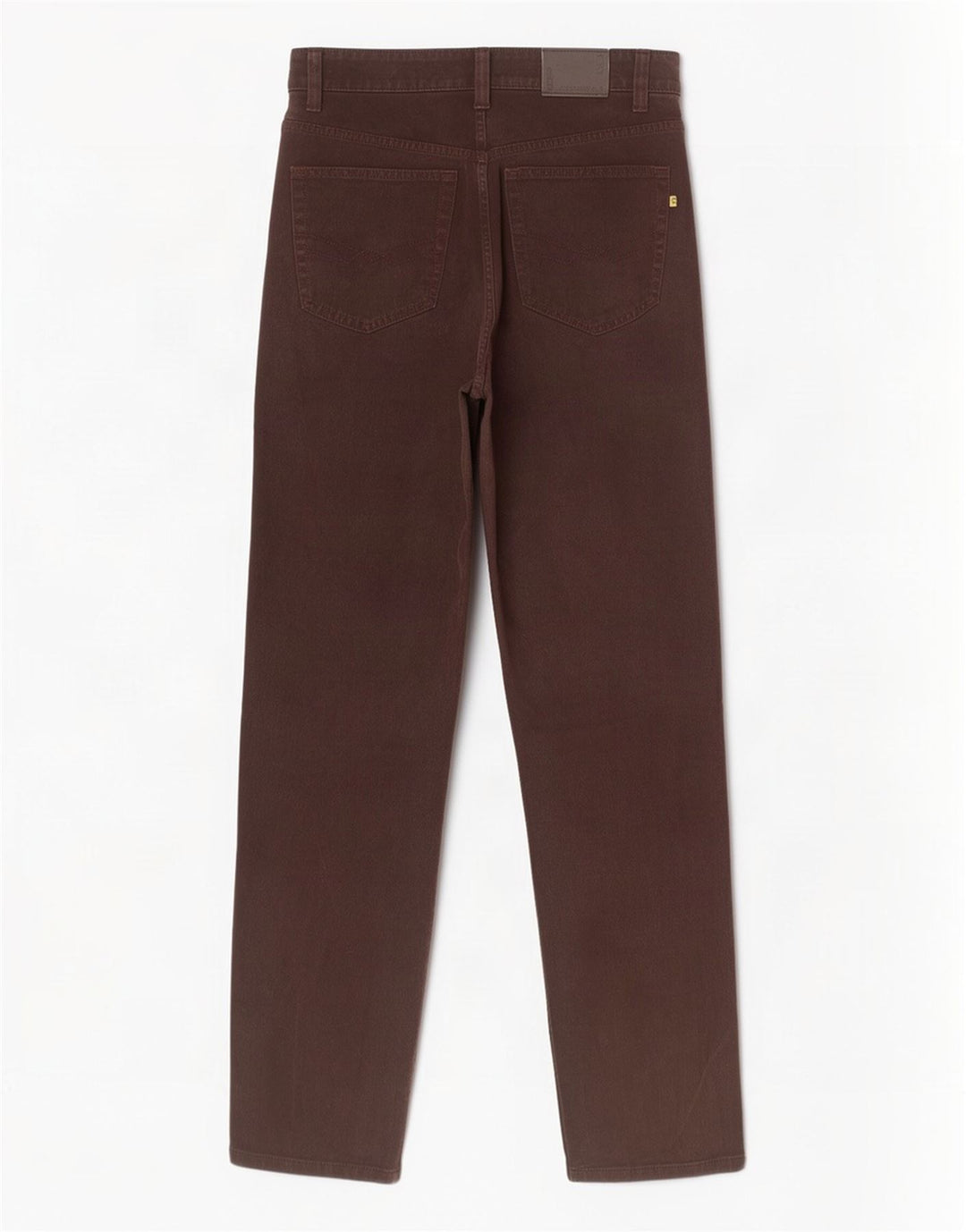 Camel Active Herre tilspidsede jeans W31 L31 Brun bomuld