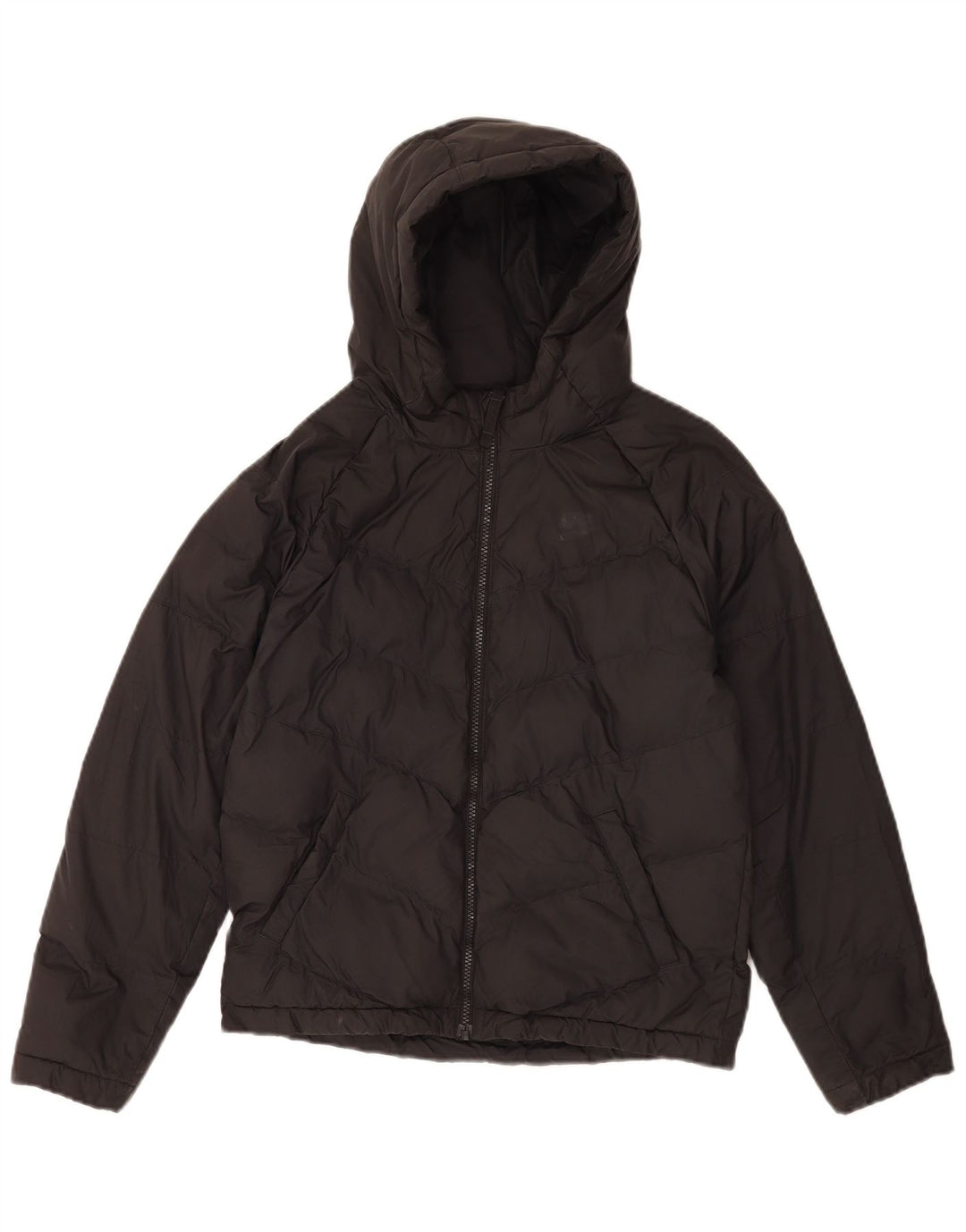 Nike Piger Polstret Hættejakke 12-13 år Stor Sort Polyester
