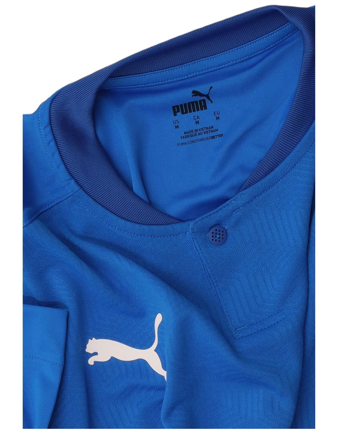 Puma Herre Grafisk T-Shirt Top Medium Blue